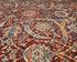 9x12 Burgundy Aryana Afghan Hand Knotted Veg Dye Wool Area Rug